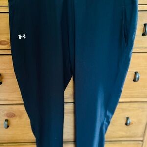 NWT Under Armour Black Vanish Pants L
